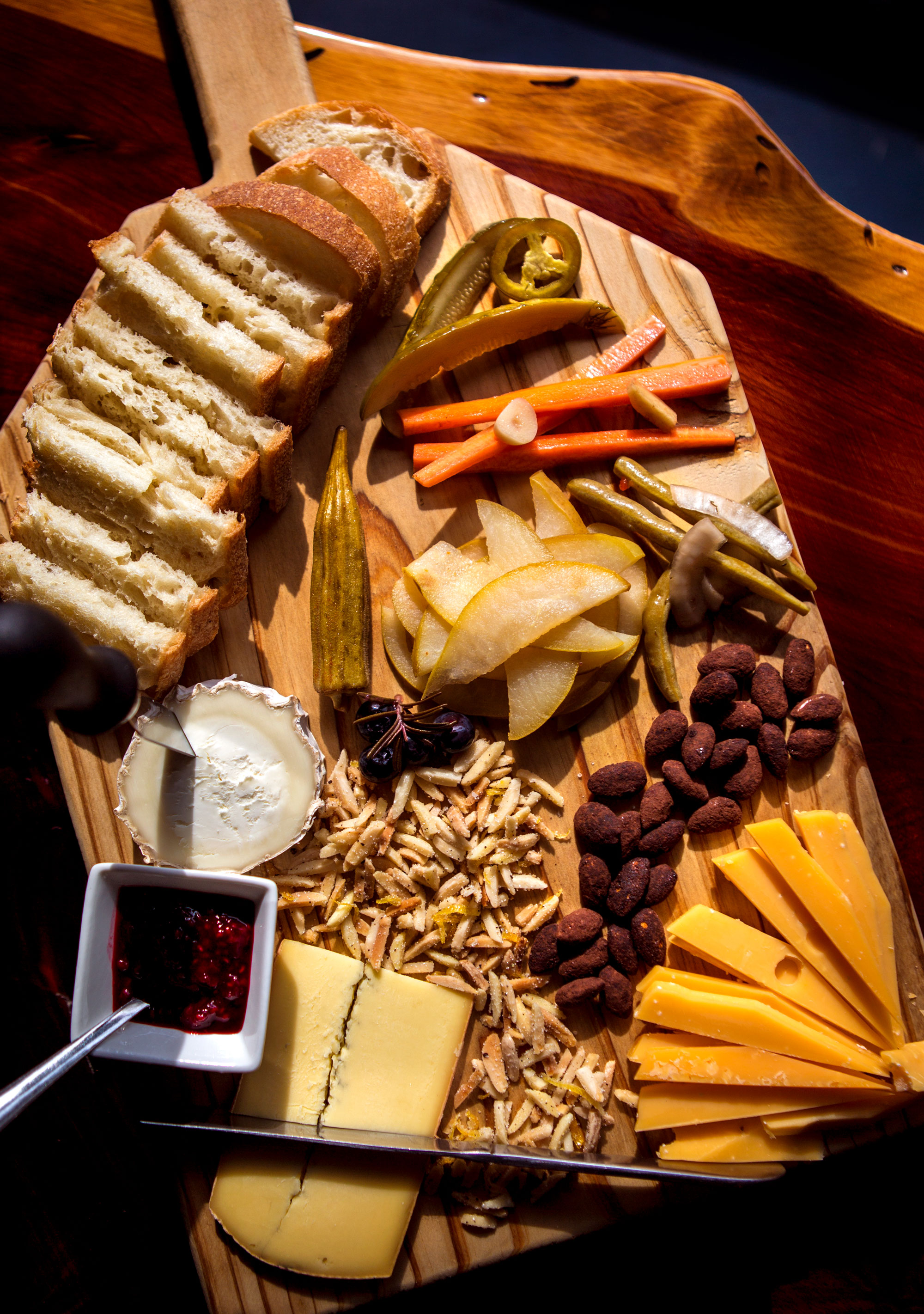 A cheese board from Ten:One.