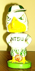 NTSU bobblehead eagle