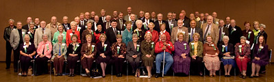 Sixty members of the class of fifty-seven