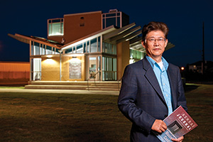 Yong X. Tao, PACCAR Professor of Engineering and director of the PACCAR Technology Institute at UNT. (Photo by Jonathan Reynolds)