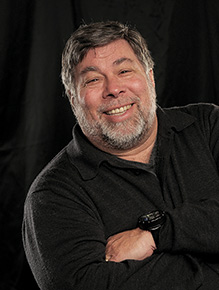 Steve Wozniak (Photo by  Micahael Bulbenko)