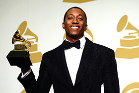 Lecrae ('02) at the 2015 Grammy Awards. (Photo by Frazer Harrison/Getty Images)