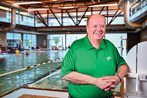 Rick Herold ('84, '85 M.S.), director of Grand Prairie's parks, arts and recreation department