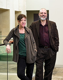 Melinda Levin and Joseph Klein (Photo by Ahna Hubnik)