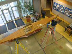 Brian O&rsquo;Connor will conduct boat-building workshops as part of the conference.