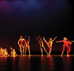 Dancers performing Jenna Fisher's Euphoric Zone