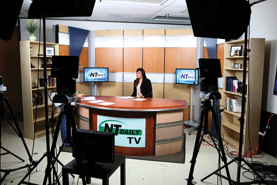NTDaily television set