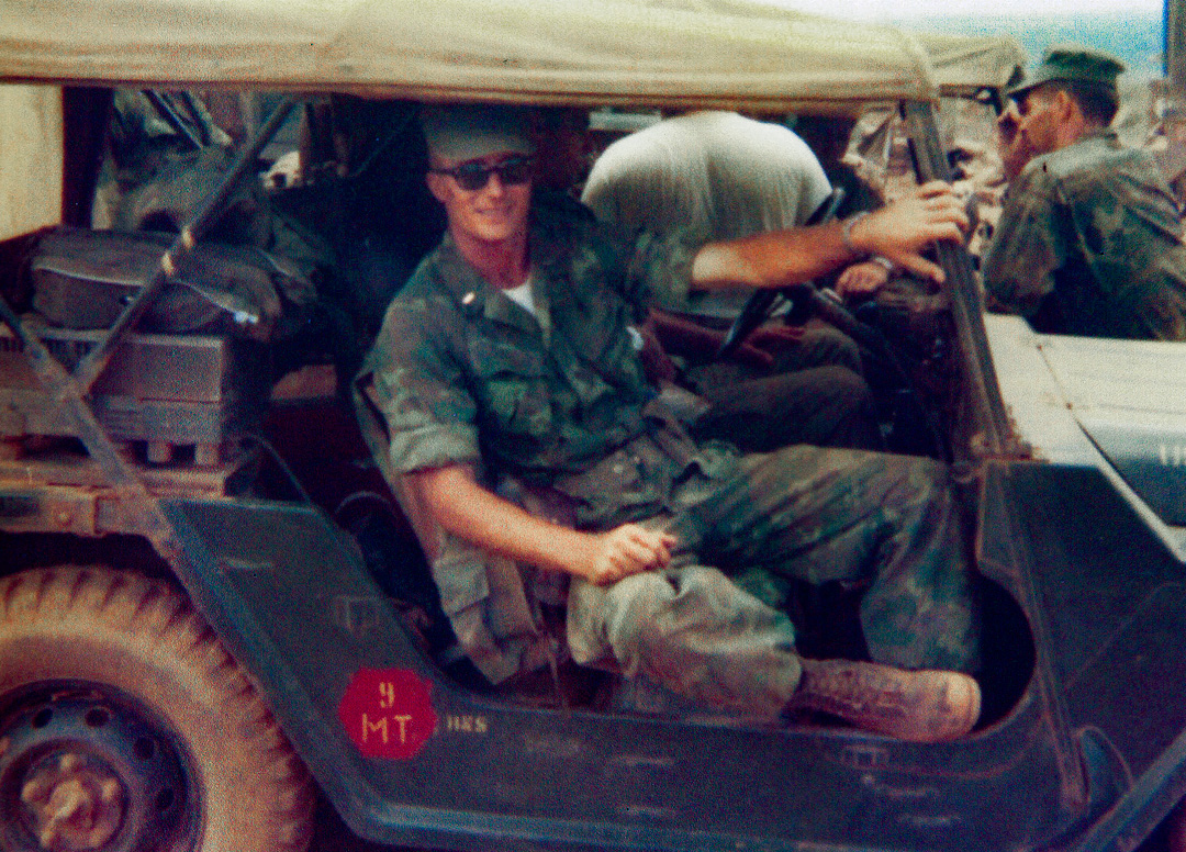 Brent Erickson in the military