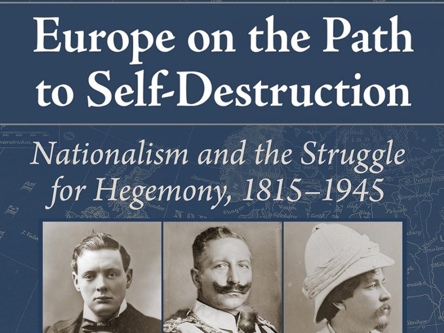 Book cover of "Europe on the to Self-Destruction" 