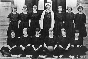 1921 women's baskball team