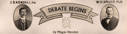 The Debate Begins by Magan Hendon