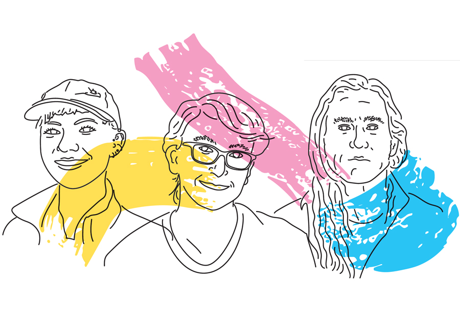 Cael McCarthy, Erin Clarner, John Sullivan