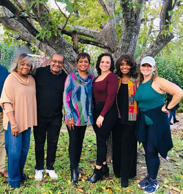 Clydell Kelley, Sean K. Moore, Pamala Pennington, Aja Moore, Bertha "Bert" Moore Campbell and Lisa Baumel Moore.