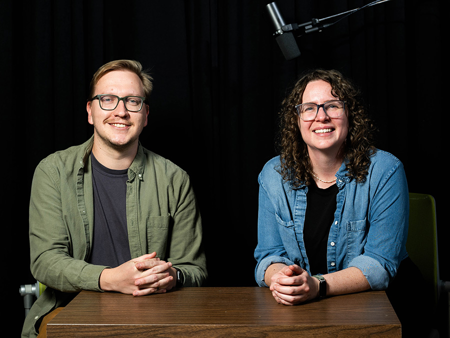 Jam Robinson and Melissa Collini