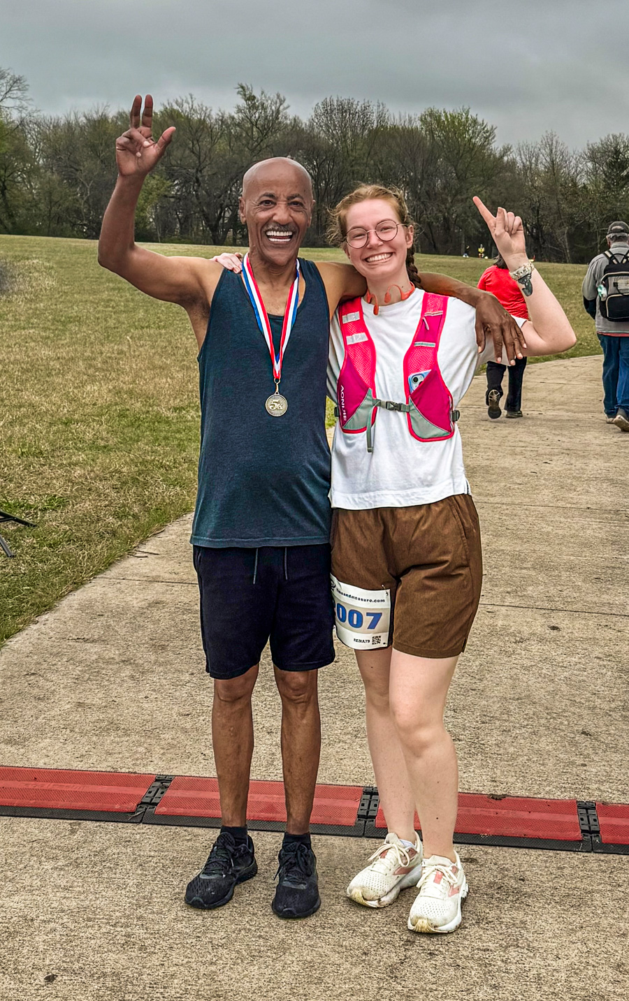 Logen Thielke and Yohannes Gidey