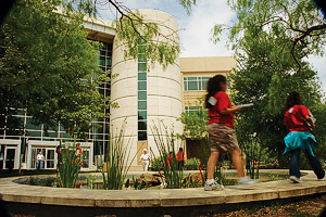 The Environmental Education, Science and Technology Building was green before LEED certification existed. (Photo by Angilee Wilkerson)