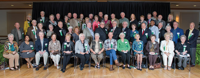 Golden Eagles, Class of 1960. (Photo by Michael Clements)