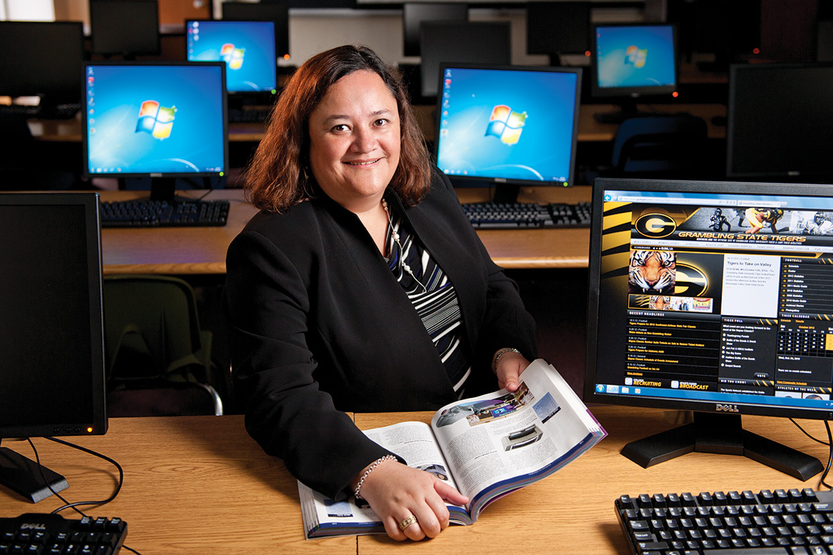 Adriana D'Alba ('12 Ph.D.) (Photo by Jonathan Reynolds)