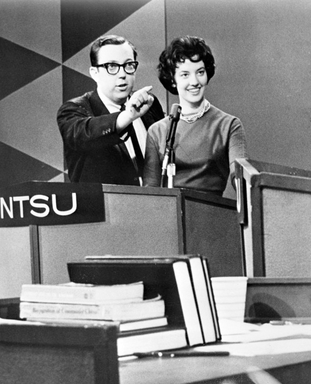 Photo of Anne Hodges Morgan in 1962 debate show