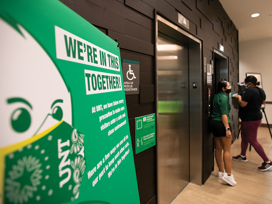 UNT's annual Move-In Day was spread out over four days this fall.