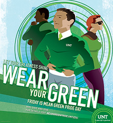 Wear your green advertisement