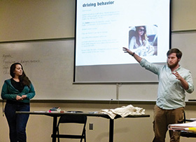 Anthropology students in the classroom share their fieldwork insights.