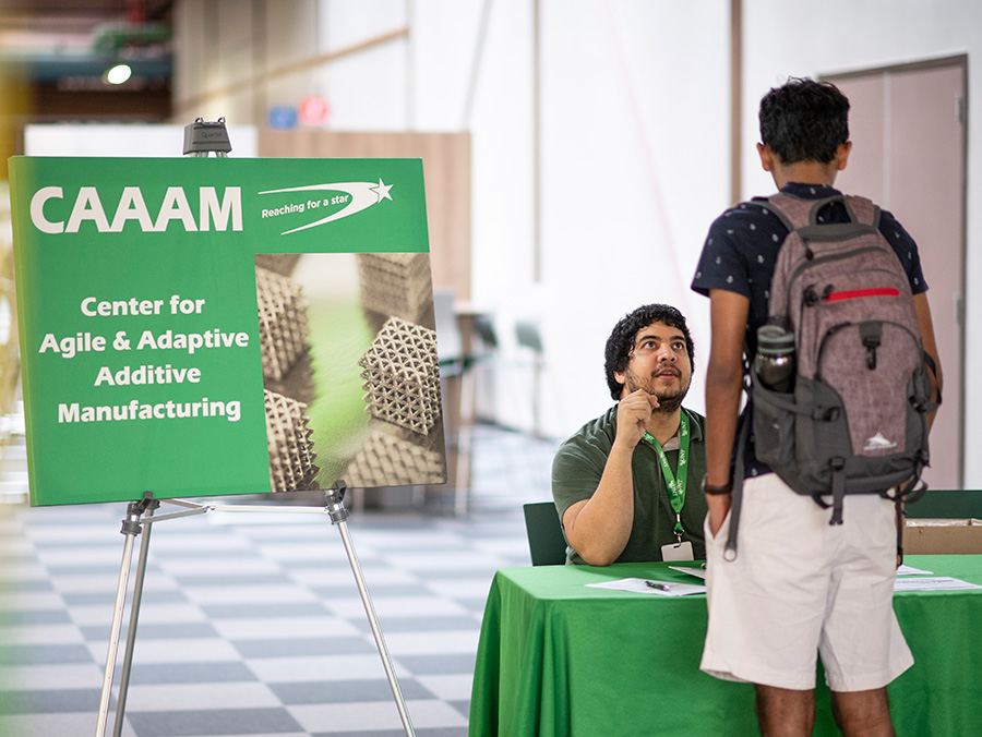 UNT College of Engineering CAAAM ITEAM Summer event