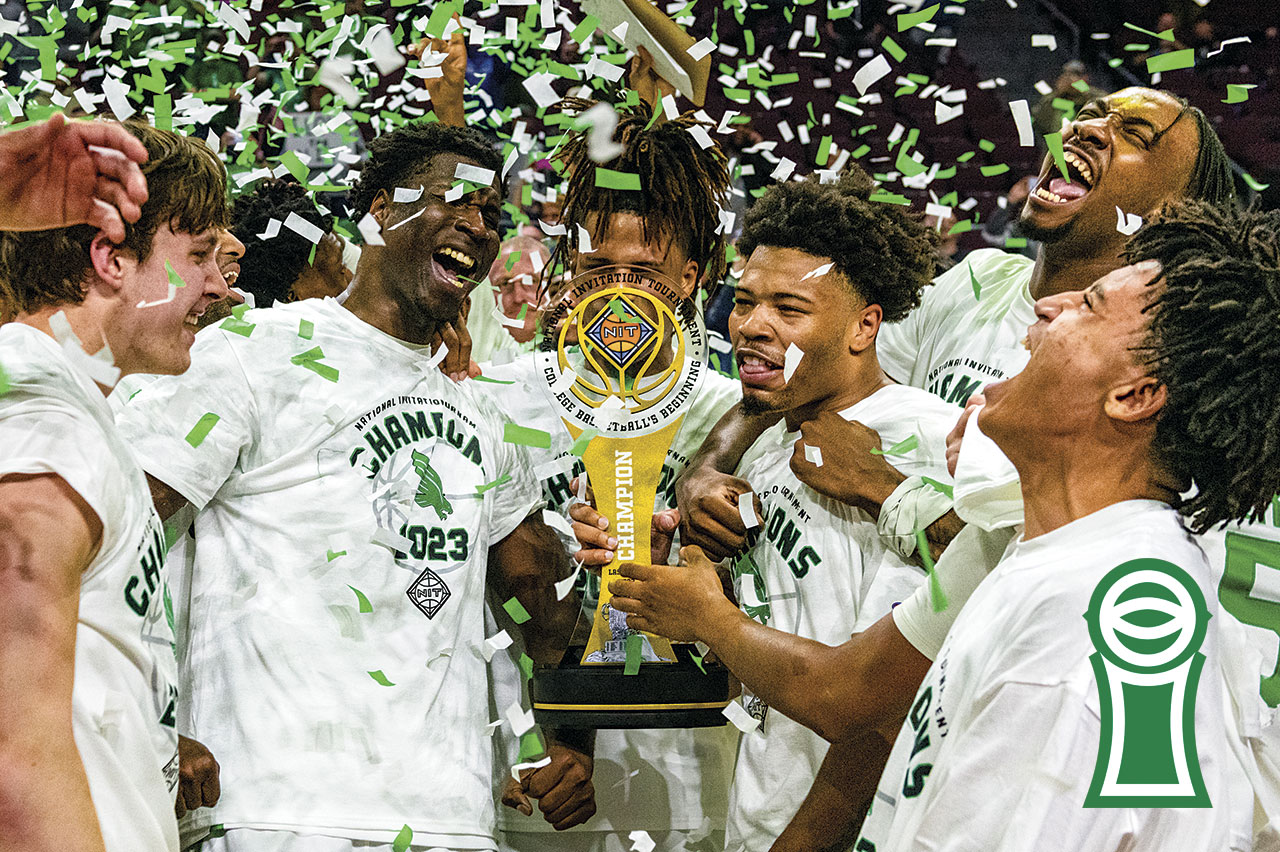 The men's basketball team captured the National Invitation Tournament title.