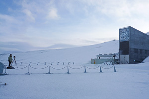 Dornith Doherty describes the Arctic landscape and the Svalbard Global Seed Vault as &ldquo;very elegant and simple, but perfect&rdquo; on KERA&rsquo;s <em>Think</em>, where she discusses her project, Archiving Eden, and her trip to the vault on the remote Norwegian island. 
