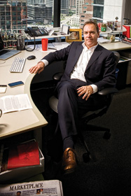 Robert Dobrient (&rsquo;85) leads Savoya, a global chauffeured ground transportation management service company that operates in 55 countries. (Photo by Angilee Wilkerson)