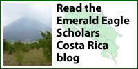 Read the Emerald Eagle Scholars Costa Rica blog