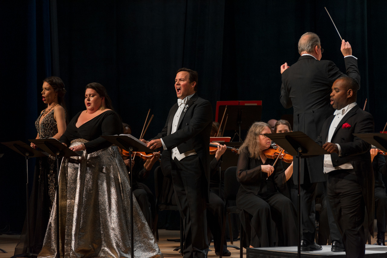Portillo performs in “Ermione (in Concert)” at the Washington Concert Opera. (Photo by Caitlin Oldham.) 