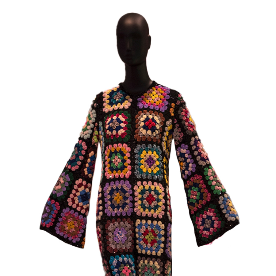 hand-crocheted dress
