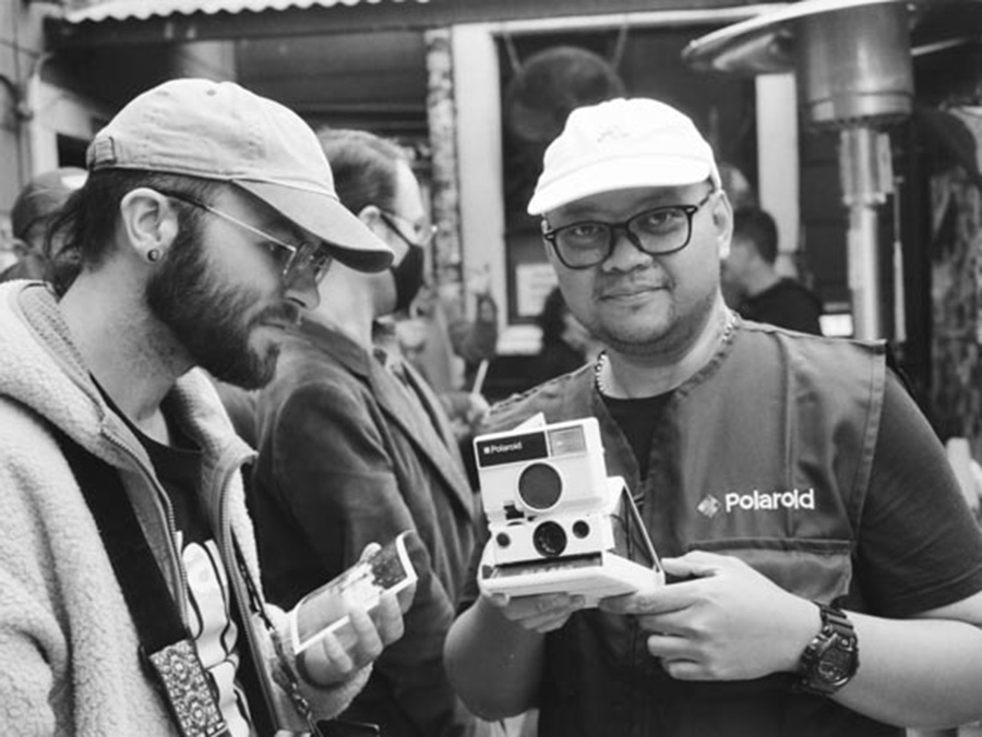 Polaroid enthustiasts at PolaCon