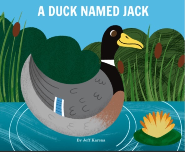 Book cover of "A Duck Named Jack" 