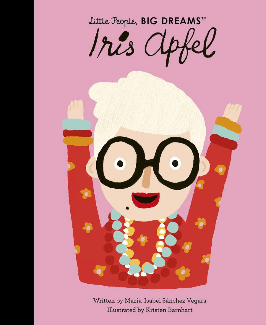 Iris Apfel book cover illustration