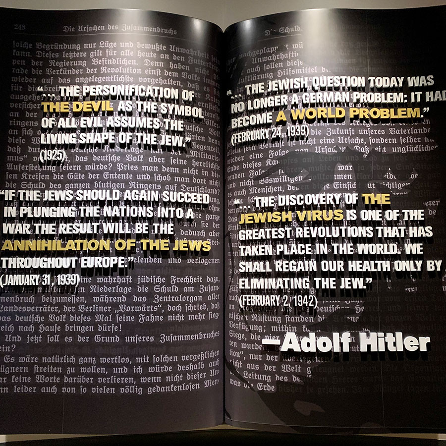 Hitler antisemitism quotes