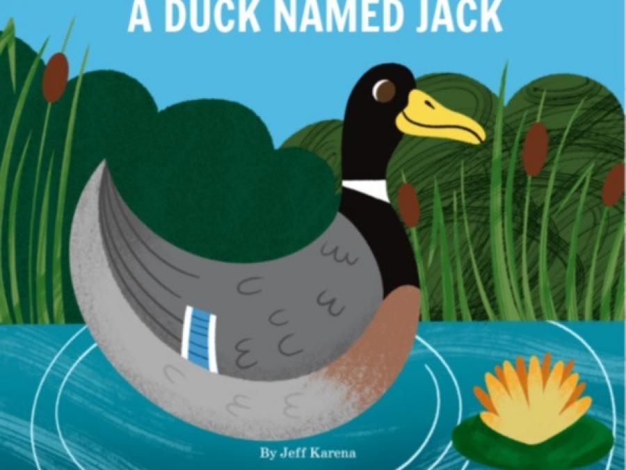 Book cover of "A Duck Named Jack" 