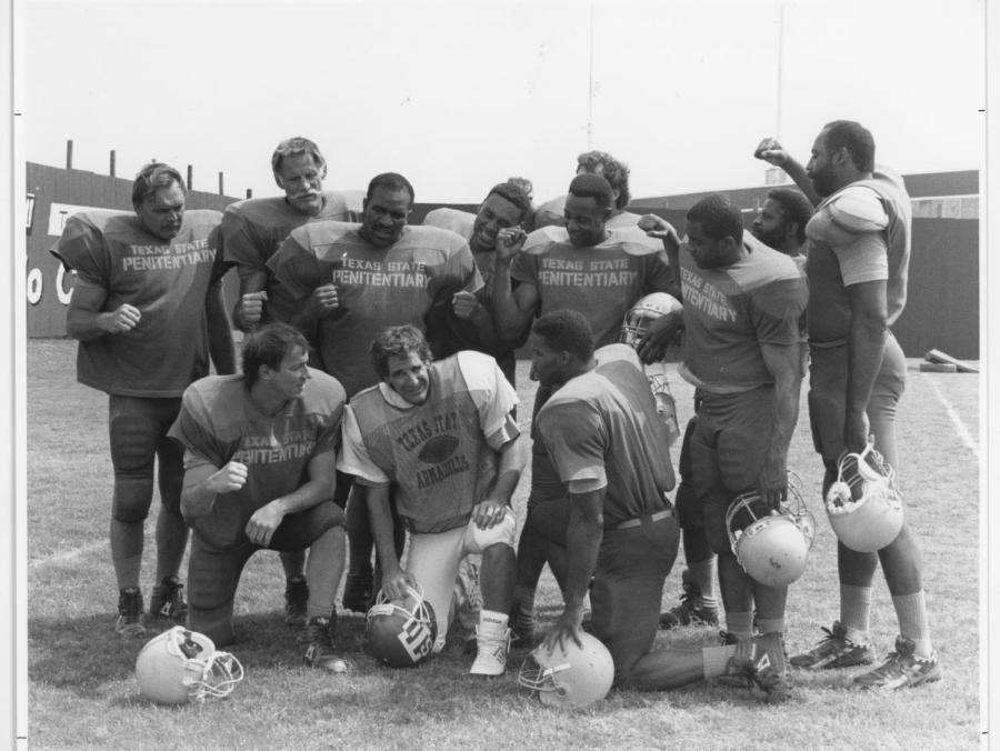 Photo of cast of "Necessary Roughness" 
