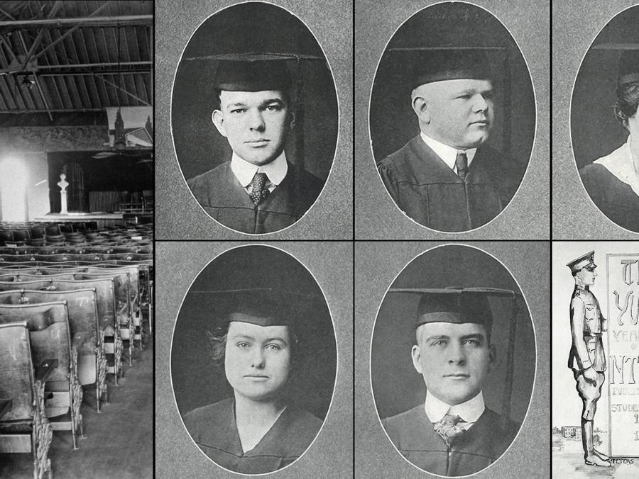 UNT graduate photos from 1919