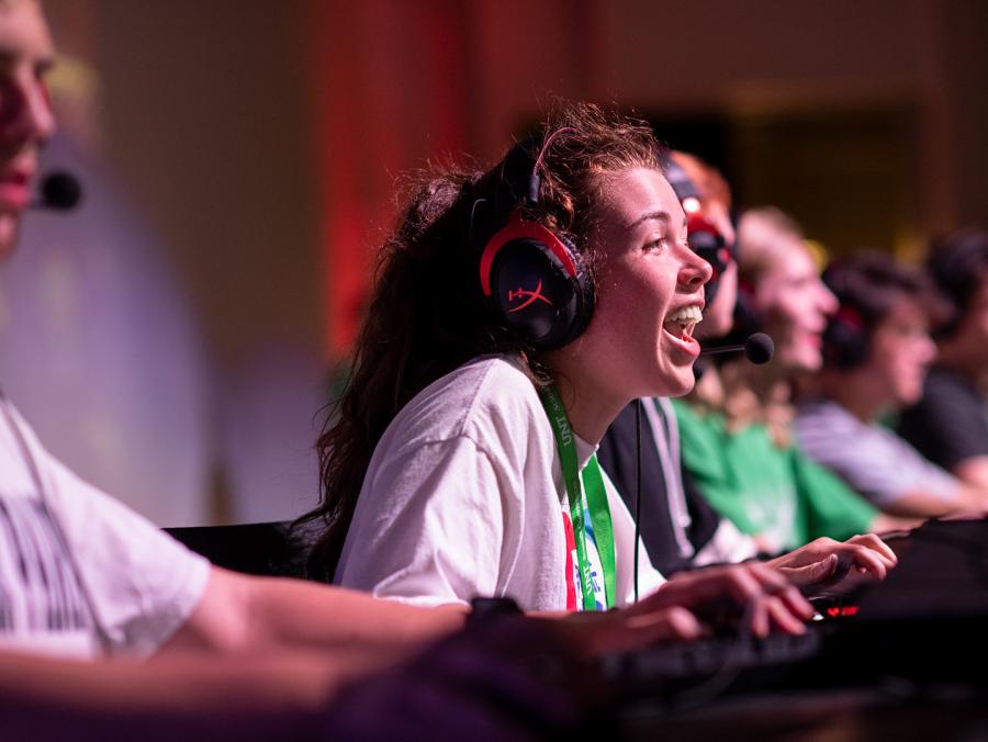 The UNT ESports league hosted Battle of the Dorms during Eagle Insomnia in the University Union during First Flight Week.