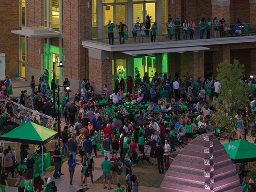 UNT Graduation Block Party (Photo by Gary Barber)