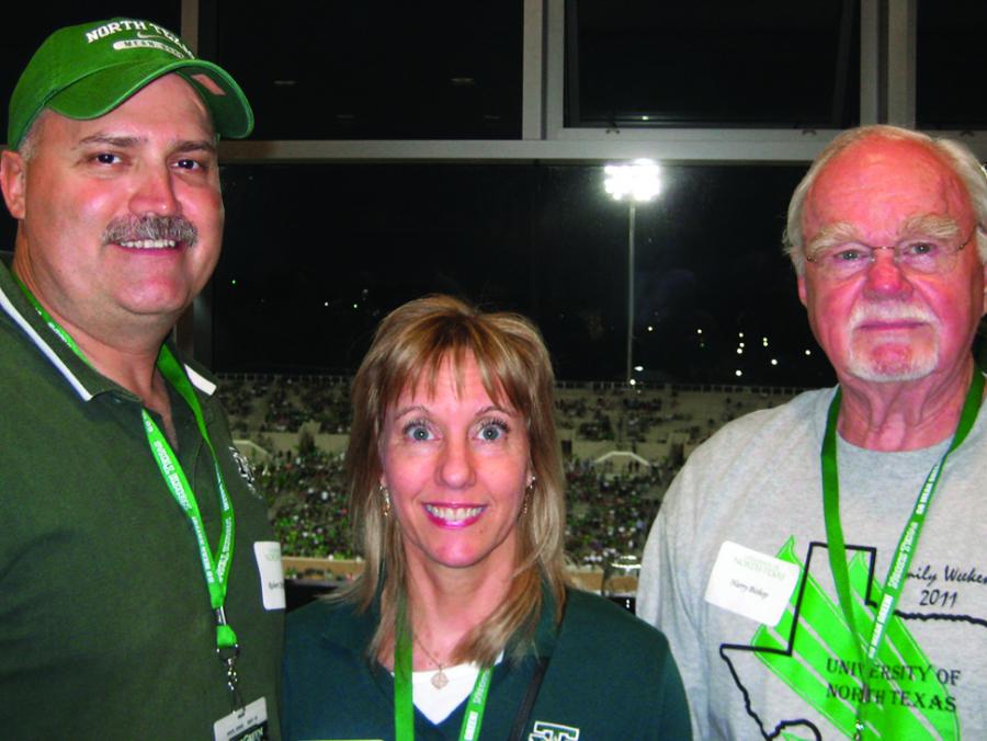 Bishop/Kirkpartrick family at football game