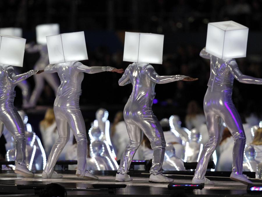 UNT Dancers at Super Bowl 